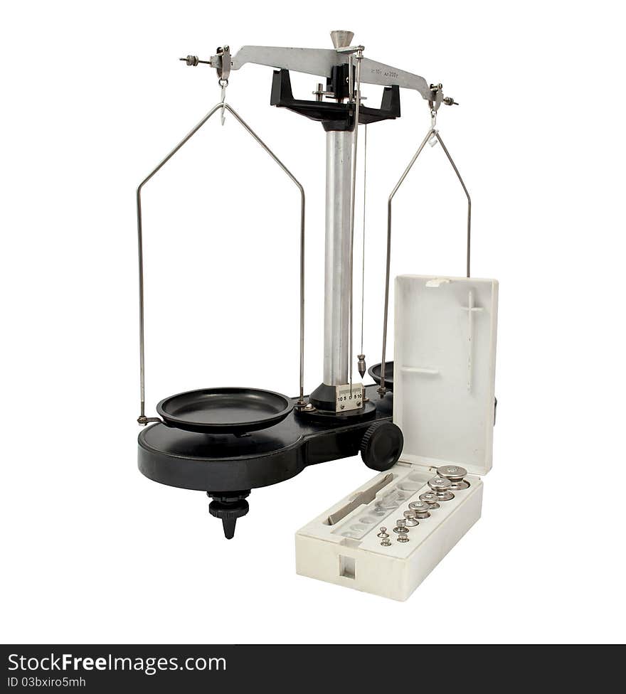 Old Laboratory Scales