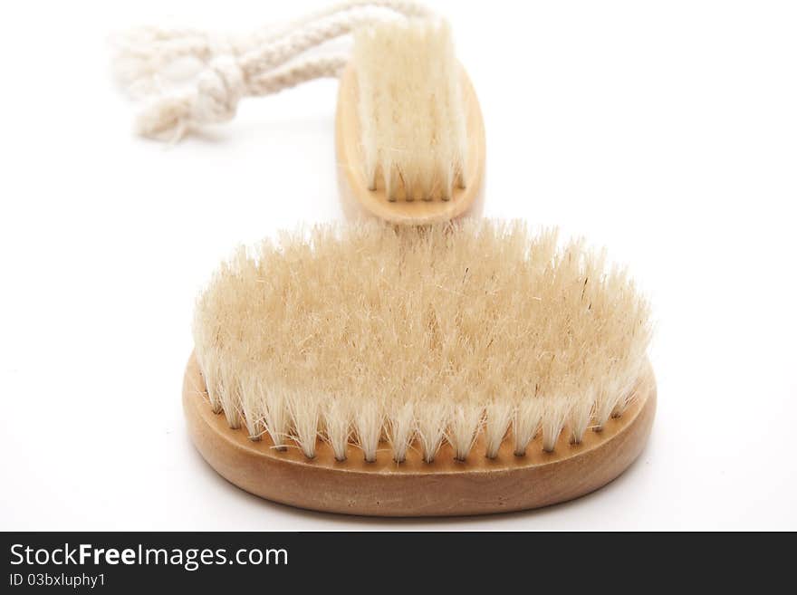 Massage brushes and nail brush