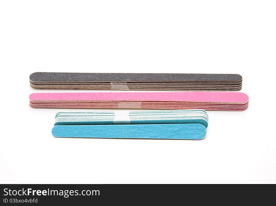 Nail files for the fingernail care