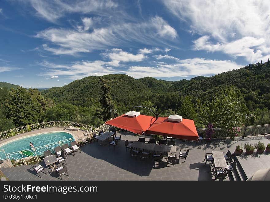 Summer at Agriturismo in Tuscany, Italy