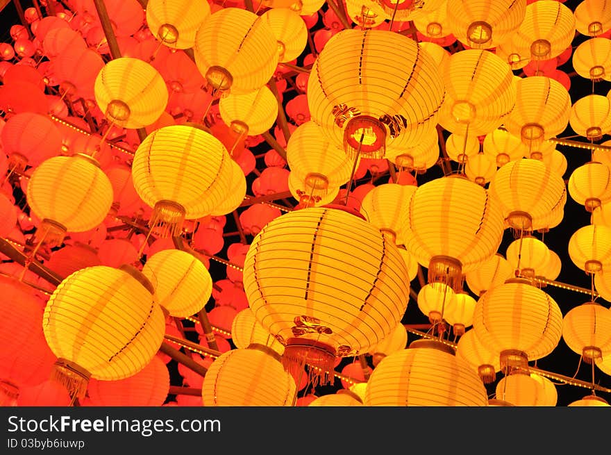 Yellow lanterns