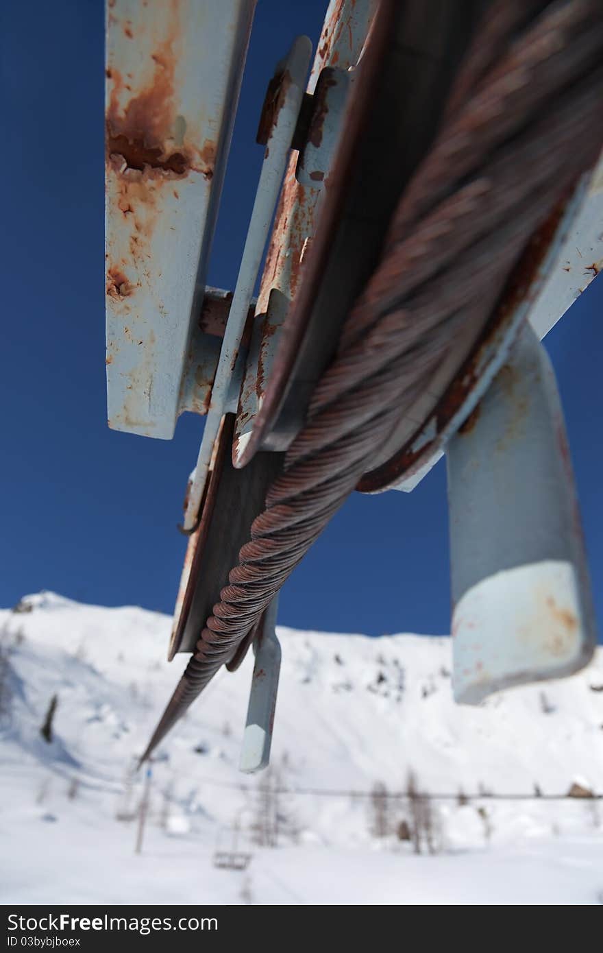 Abandoned Chair Lift