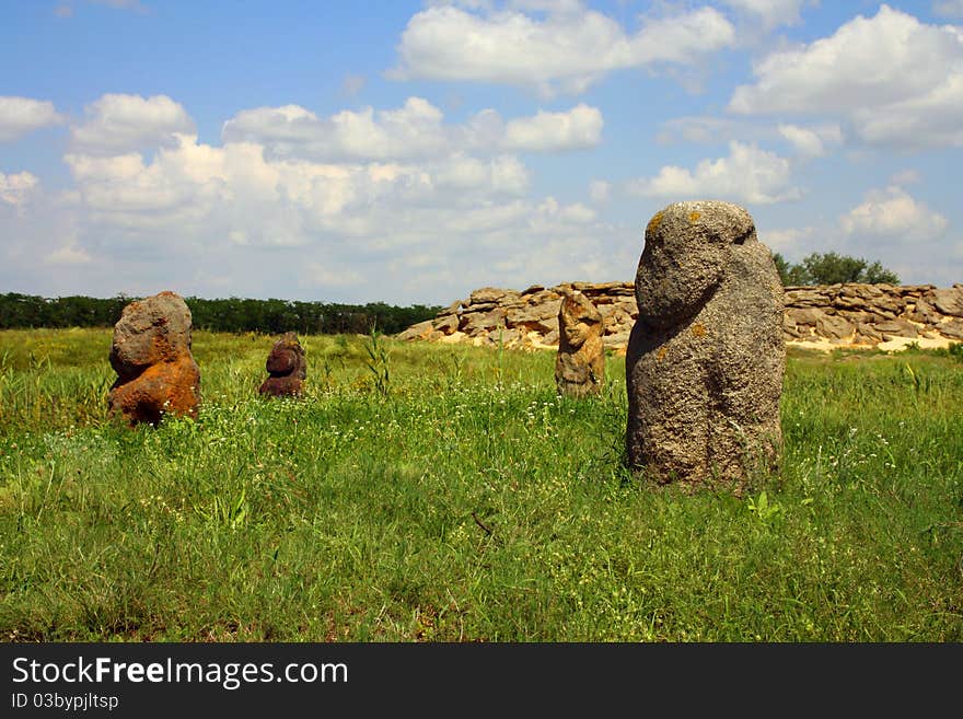 Old grave in Ukraine, landmark. Old grave in Ukraine, landmark