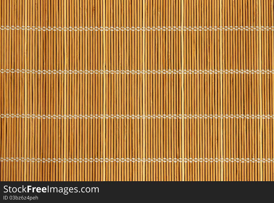 Bamboo pad background for natural art