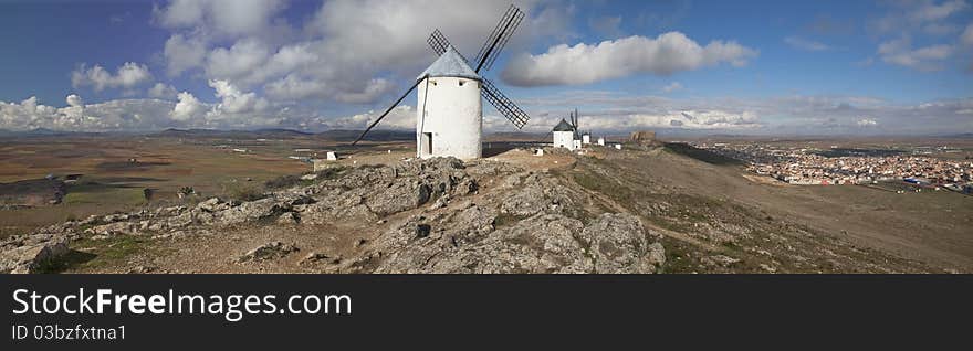 Windmills in Consuegra