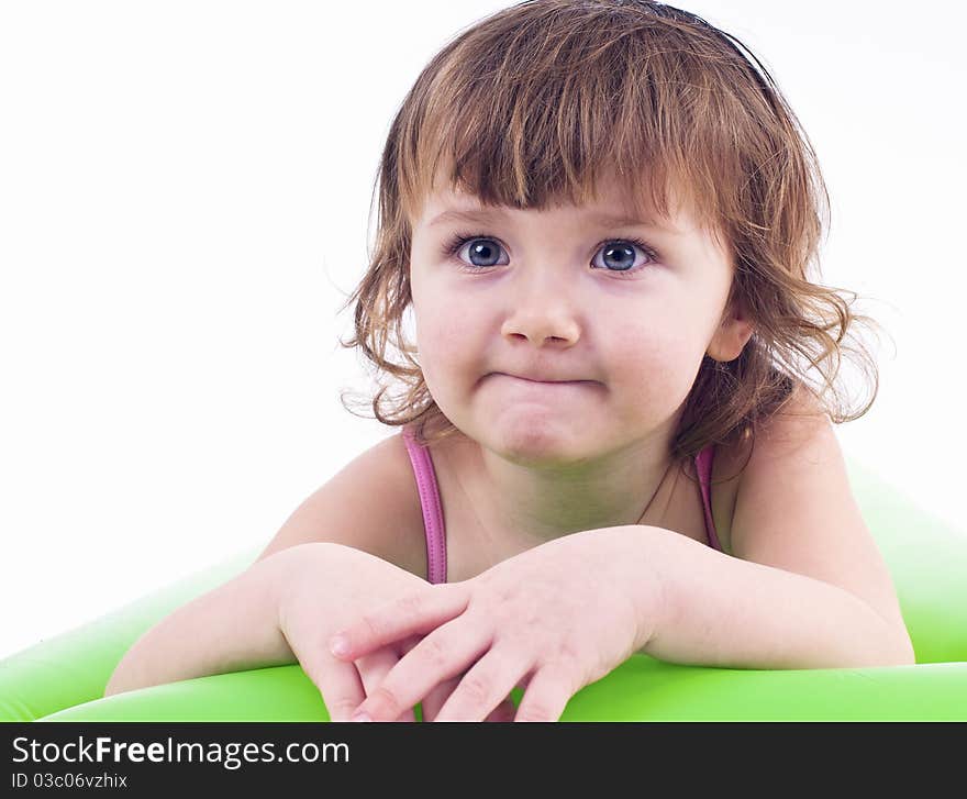 Portrait of beautiful girl