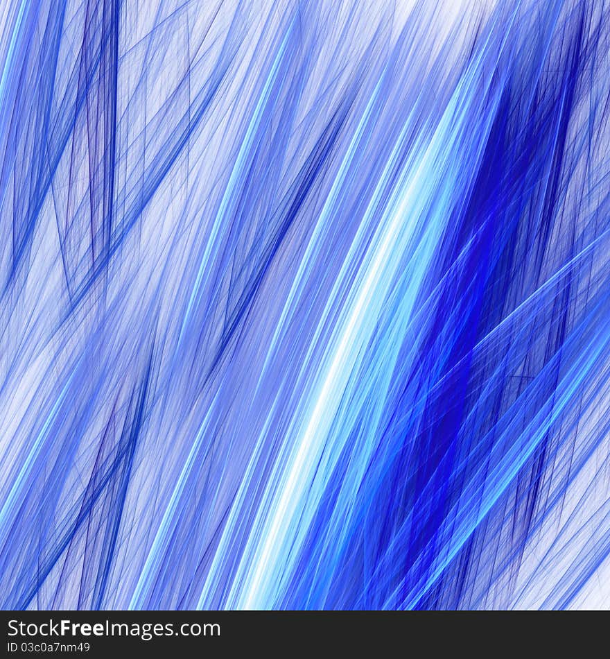 Abstract texture as a bright blue hatching on a white background. Abstract texture as a bright blue hatching on a white background