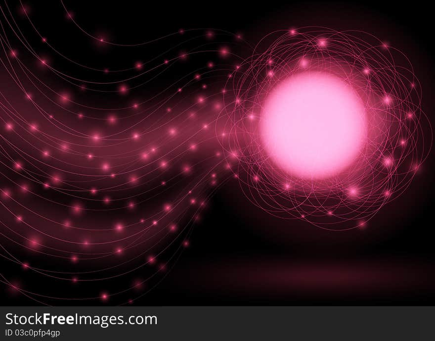 Abstract glowing background with space for Your text. Abstract glowing background with space for Your text