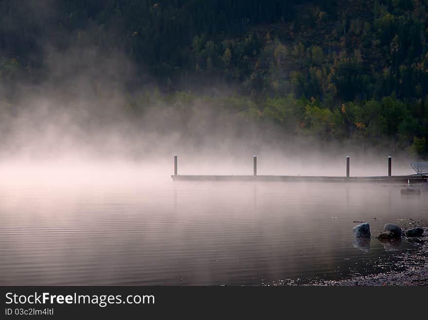 Steam onthe Lake