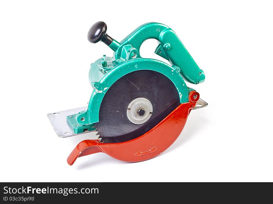 Old circular saw