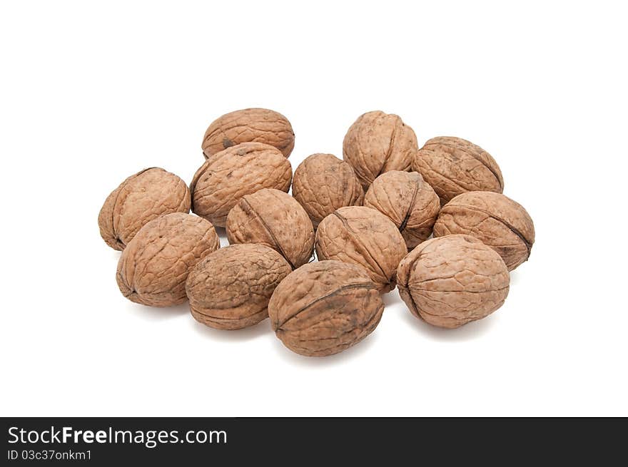 Group of walnuts