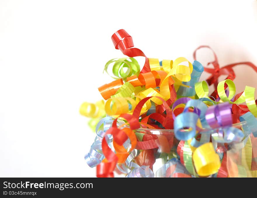 Colorful ribbons