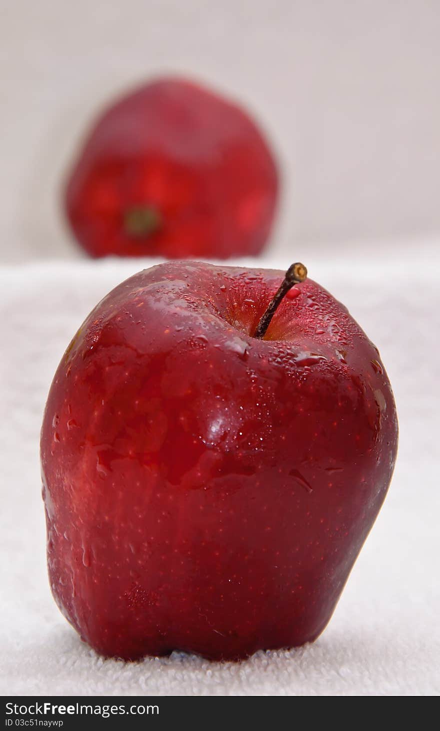 Green & Red Apple