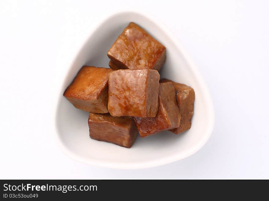 Smoked bean curd