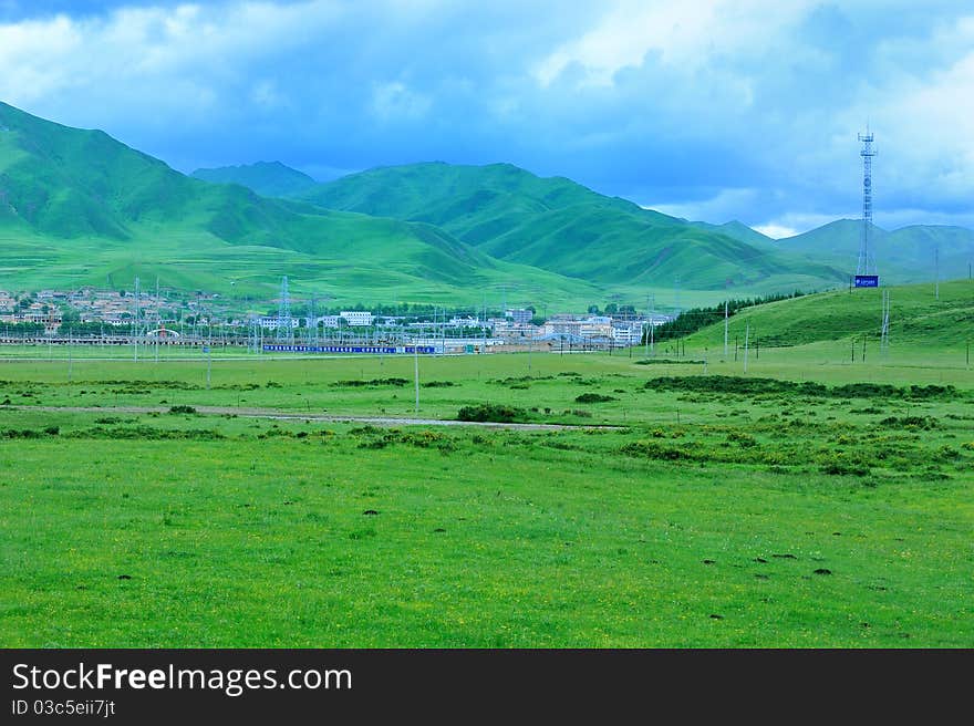 Tibet GanNan S Grassland