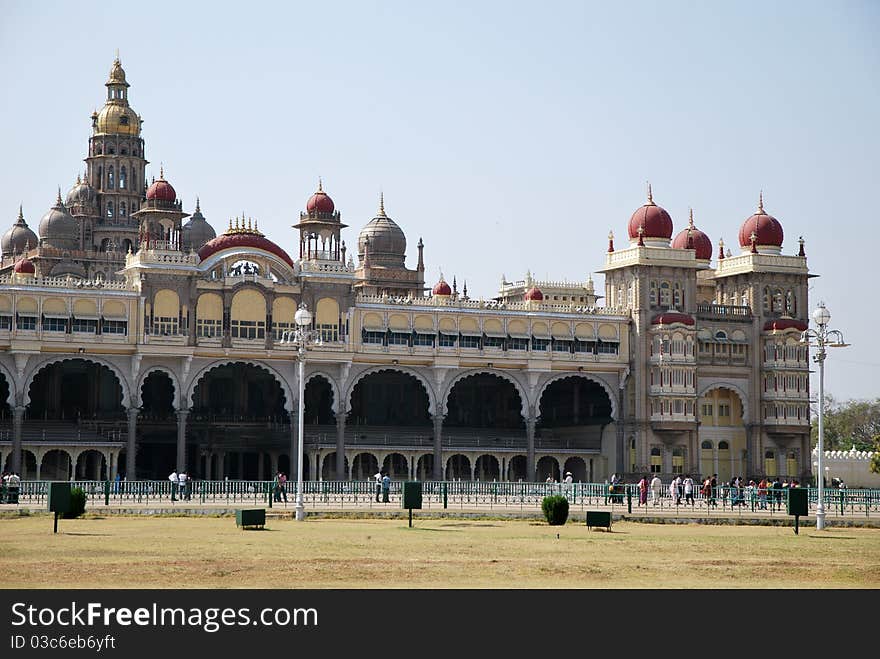 Tourism in Mysore Palace in India