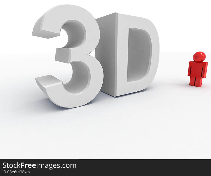 3d text