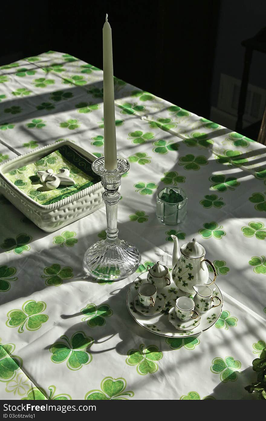 Irish Table Setting