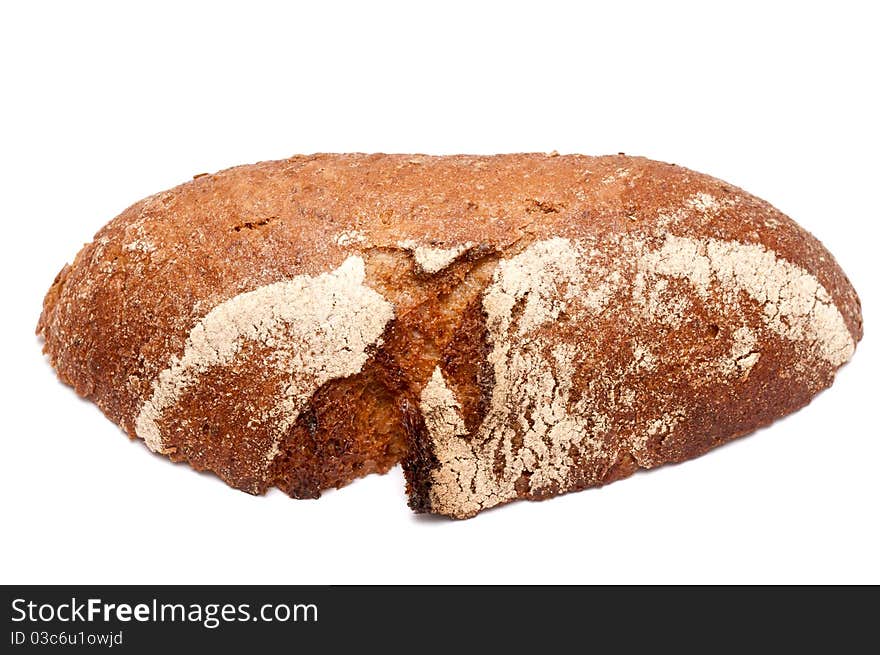 Single slice of bread