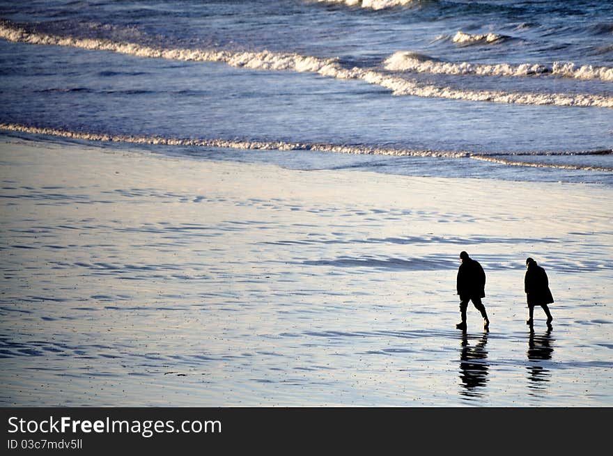 Couple at beach