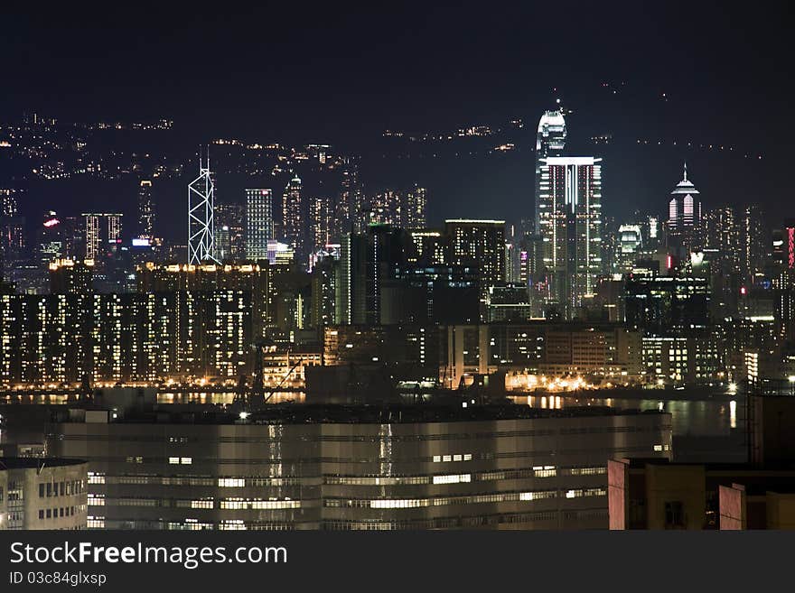 Modern Building in Hong Kong