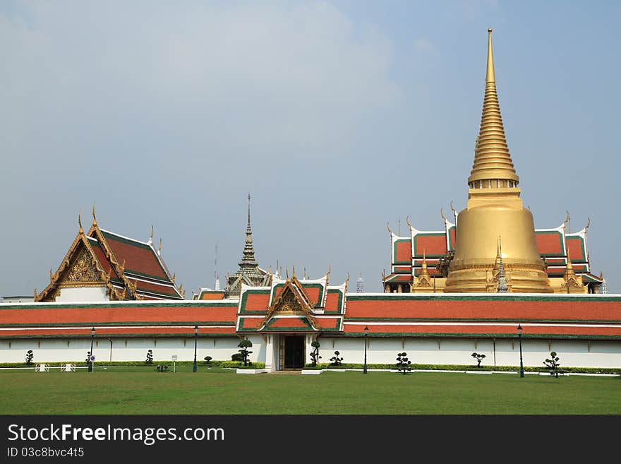 Grand Palace In Bangkok,Thailand.