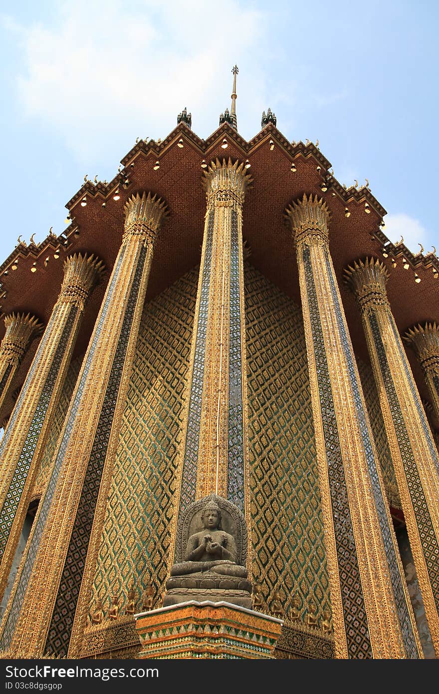 Grand palace in Bangkok,Thailand.