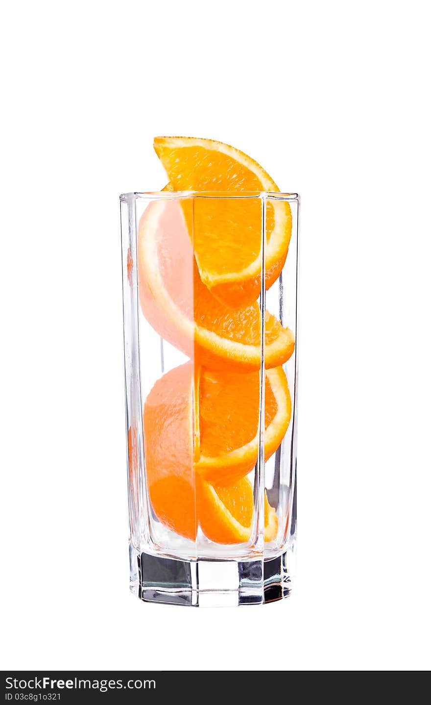 Orange In Glass