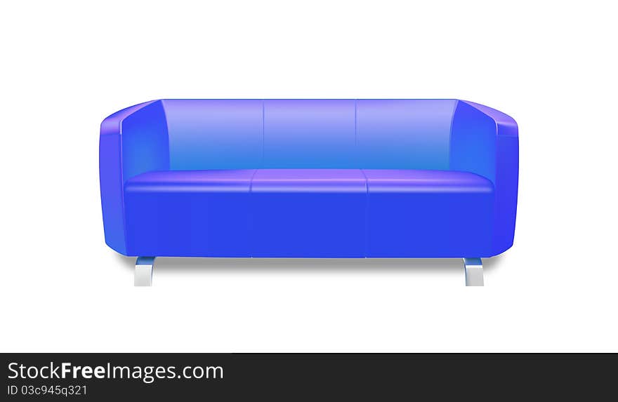 Blue Mo Sofa