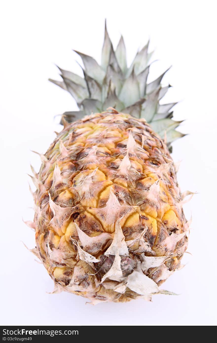 Pineapple on a white background