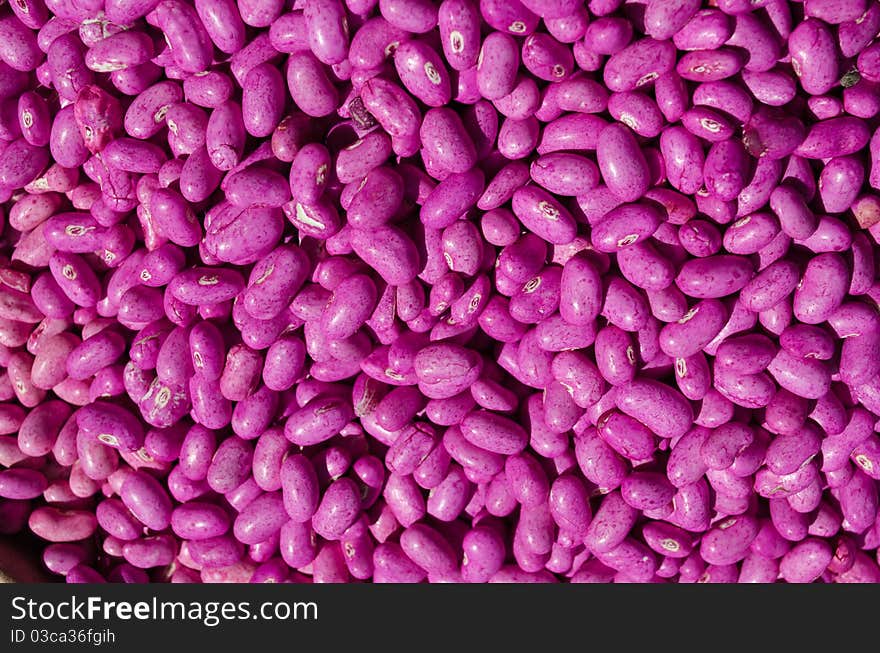 Pink beans - healthy fiber food