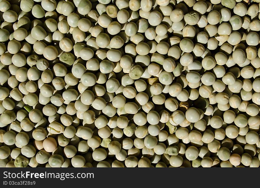 Soya beans - healthy fiber food