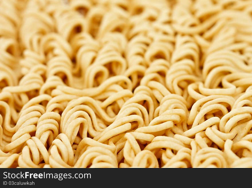 Dry instant noodle