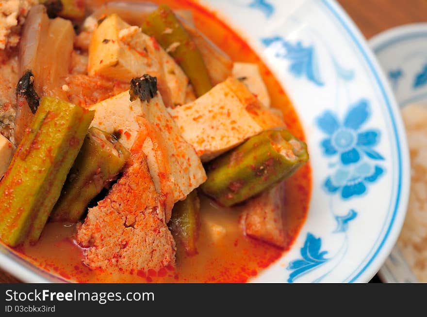 Closeup of spicy and seasoned steamed fish cuisine. Closeup of spicy and seasoned steamed fish cuisine.