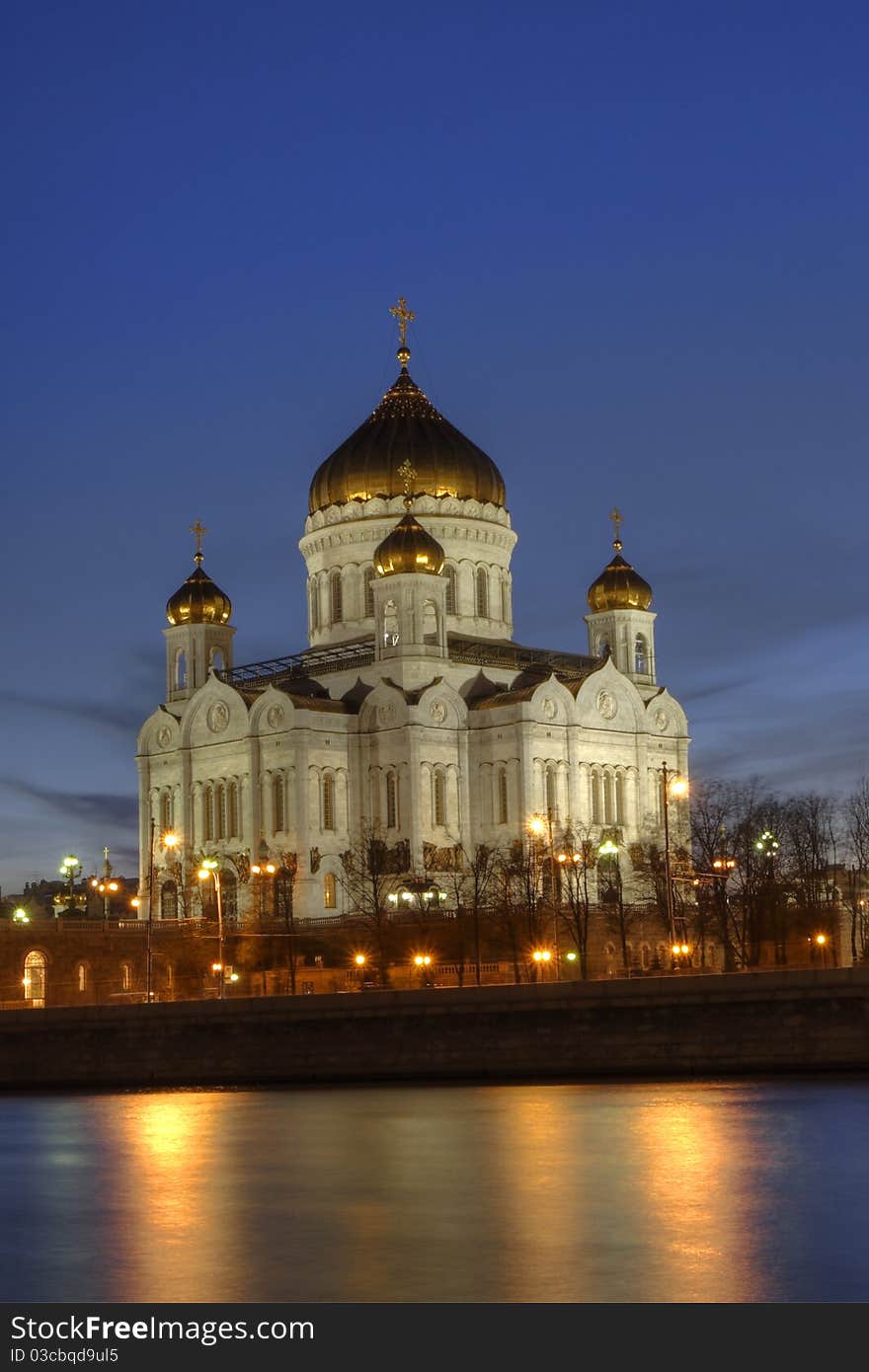 The Cathedral of Christ the Savior in Moscow