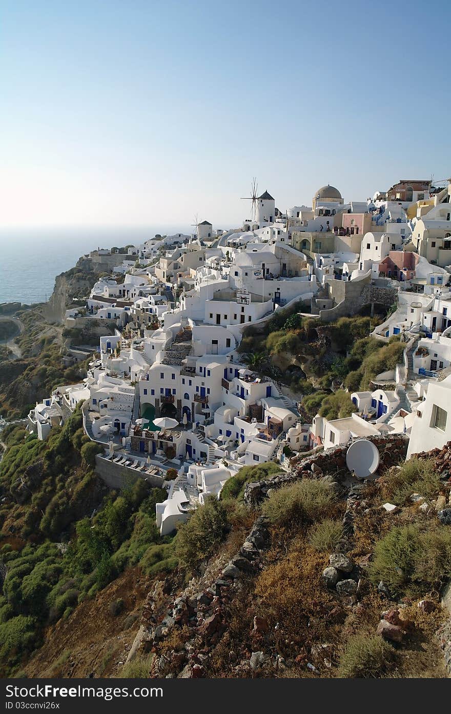 Oia Cliff, Santorini