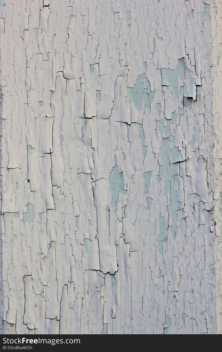 High resolution cracked painted wood