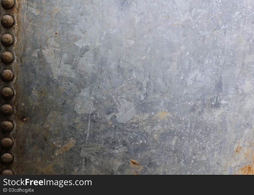 Close-up old galvanized iron , background. Close-up old galvanized iron , background