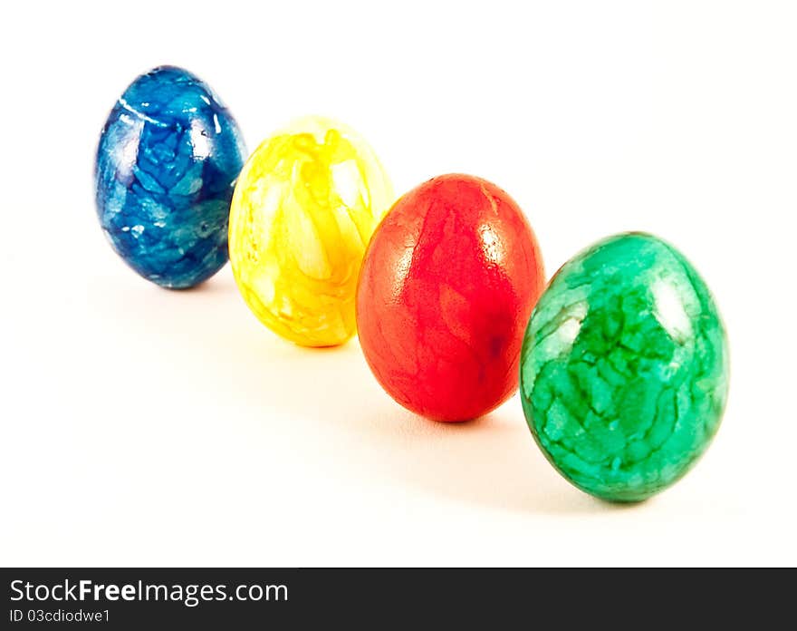 Painted Eggs.