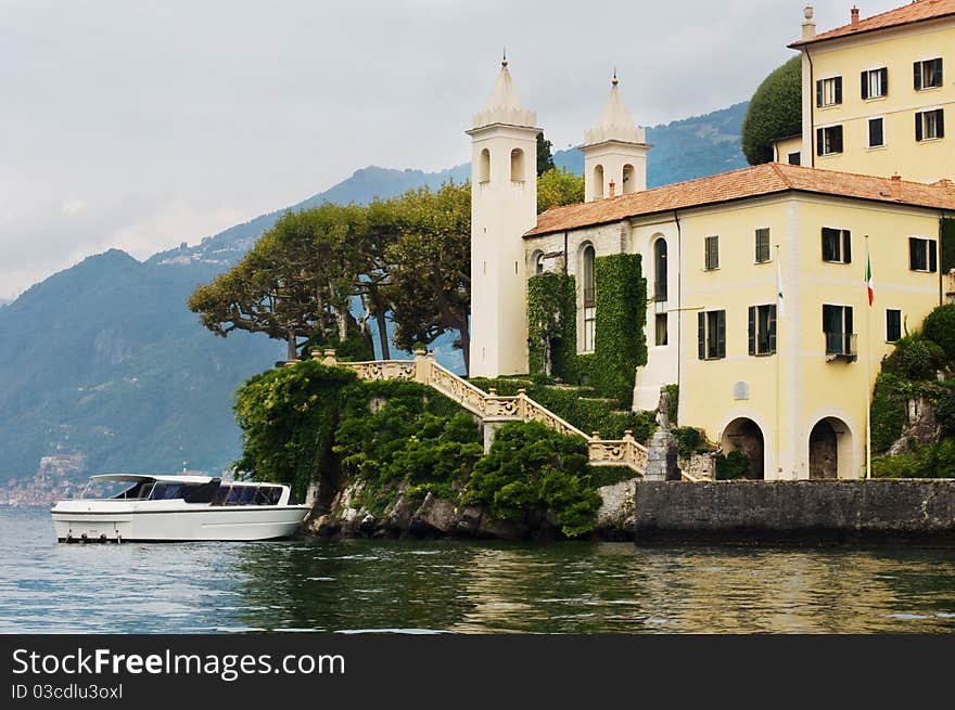 Villa Balbianello on lake Como