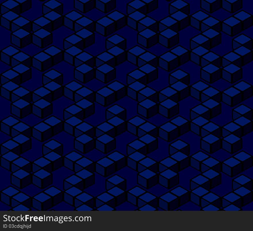 Seamless  background with labyrinth of cubes. Seamless  background with labyrinth of cubes