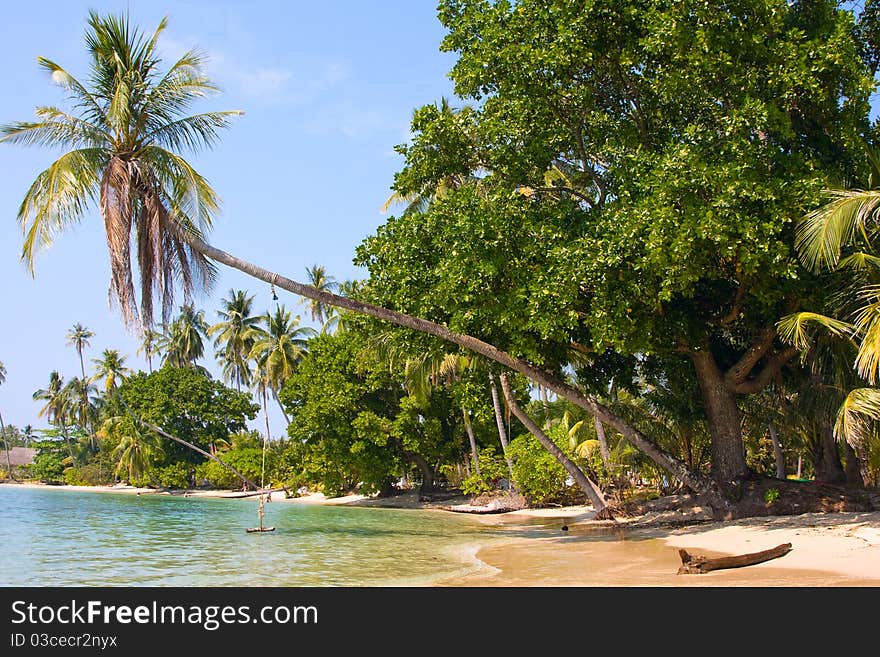 Beach At Island Koh Mak