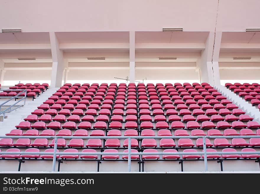 Red chair.