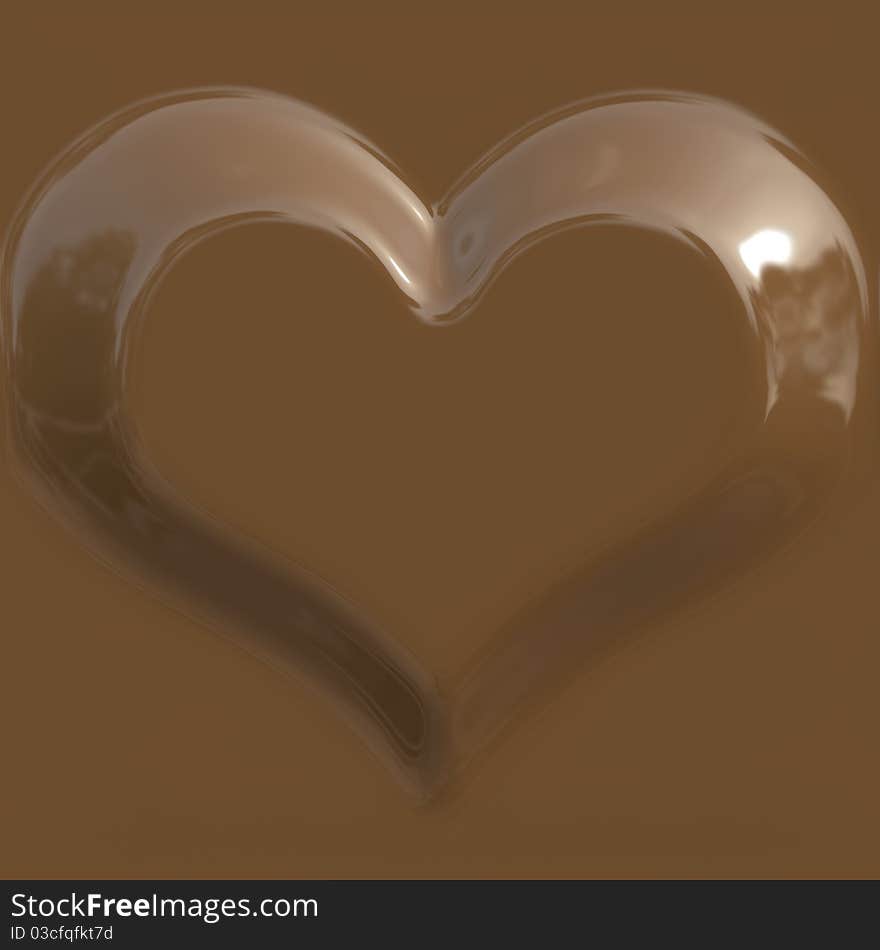 Chocolate Heart