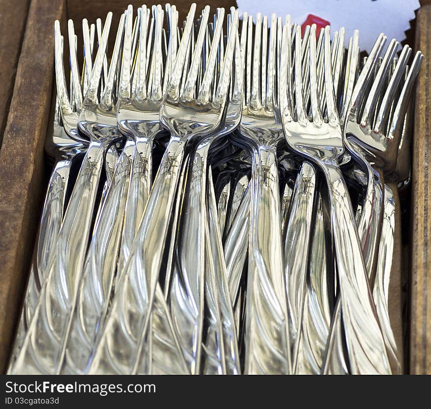 Some forks at market place