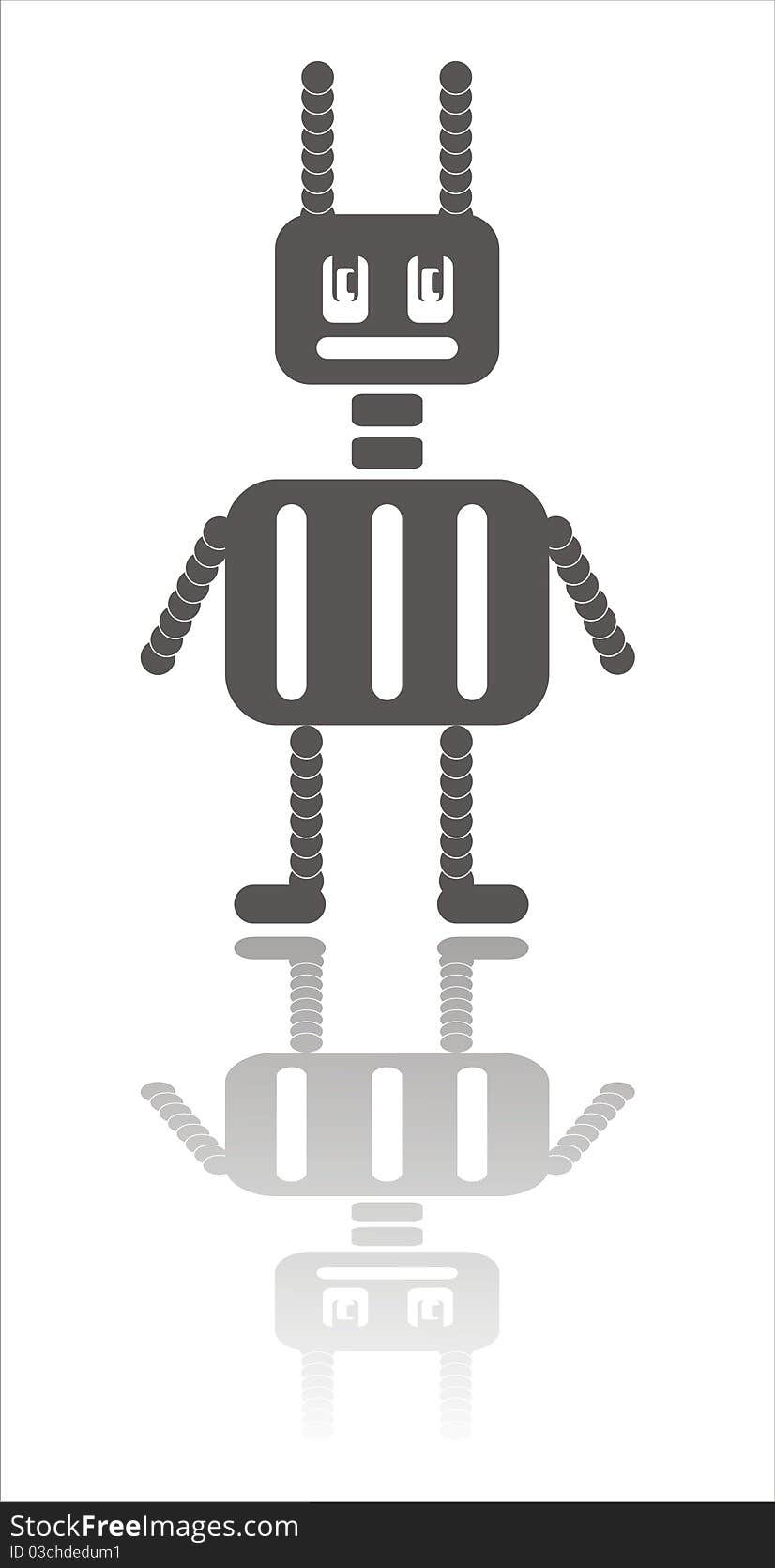 Robot silhouette