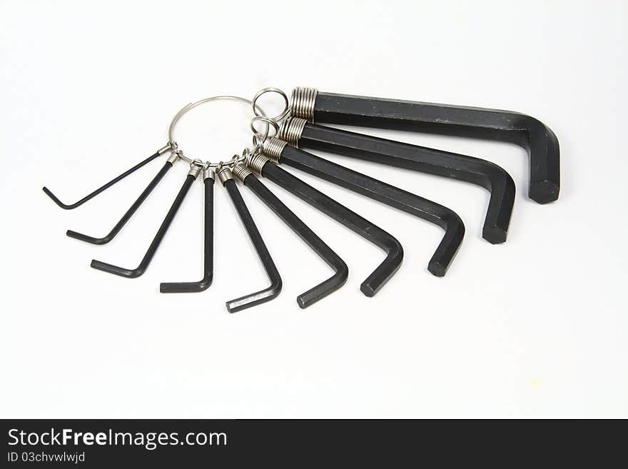 Hex key wrench set