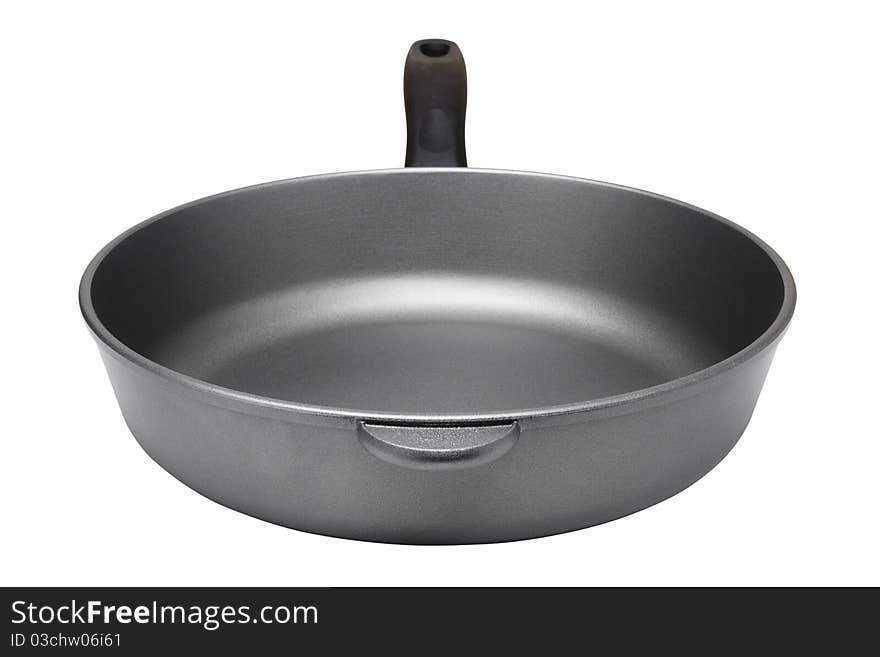 Kitchen pan isolated on white background