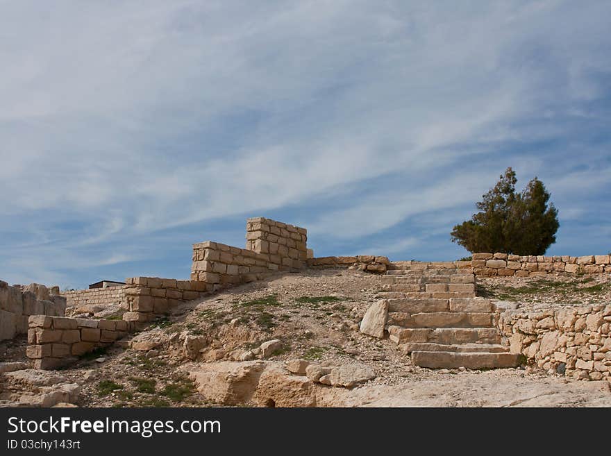 Ruins of an ancient town