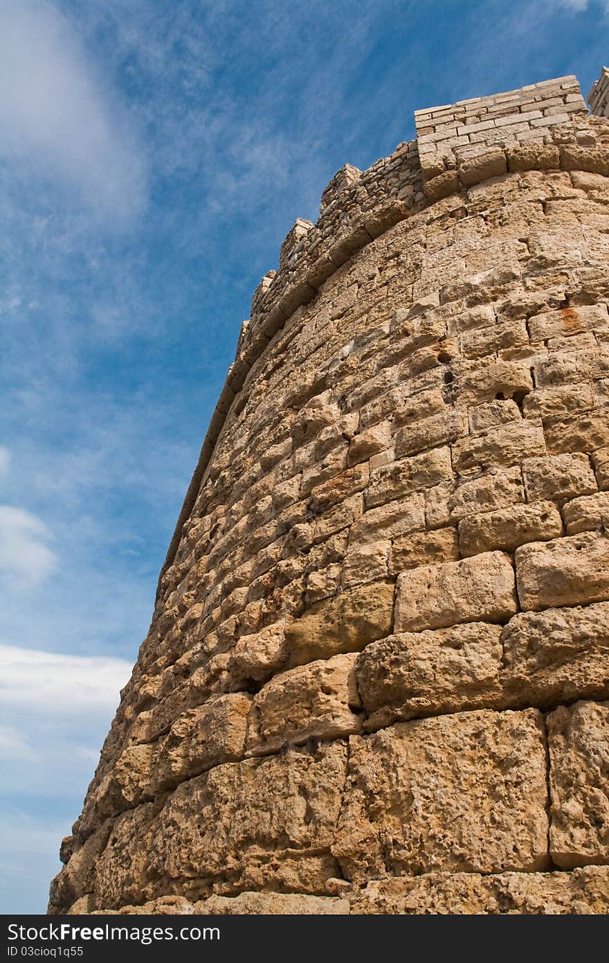 Tower Wall Venetian Castle